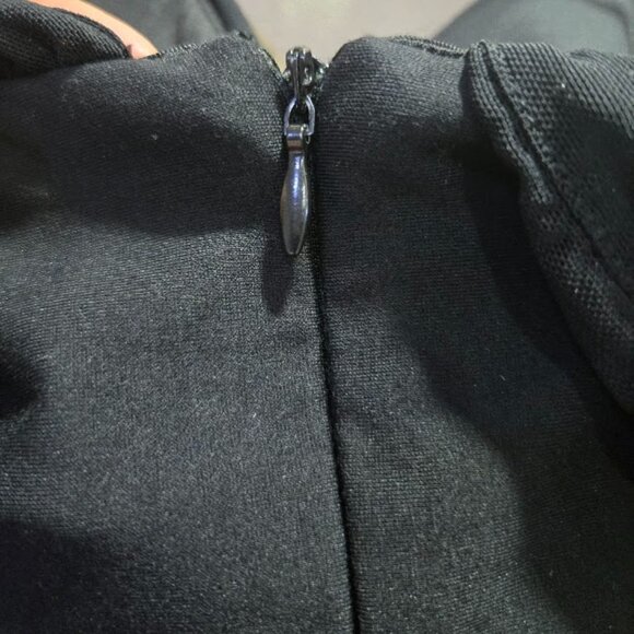 NWT MORE TO COME Kristiana Mini Dress In Black Size M - Picture 8 of 11